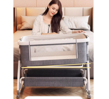 The Toy Factory Portable Co-Sleeper Adjustable Height Rocking Cot